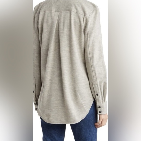 Rag & Bone Luisa Wool Pocket shirt - Picture 9 of 9